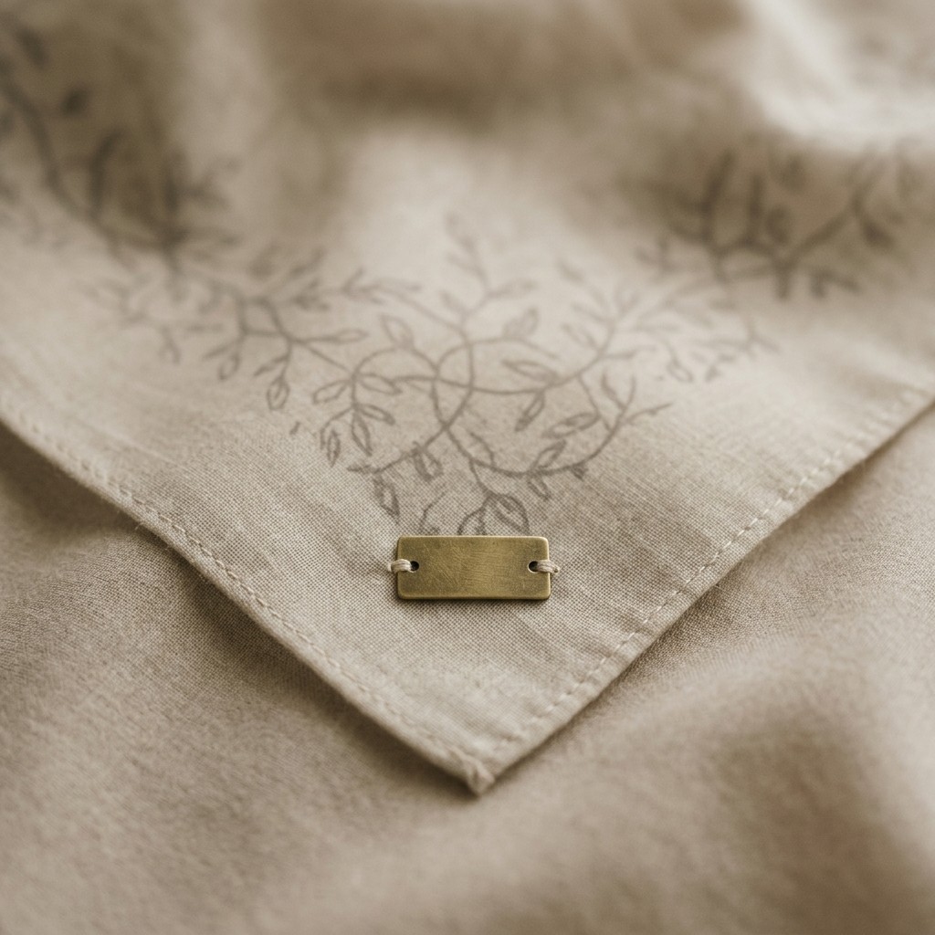 Detail cetakan motif sulur pada voal.